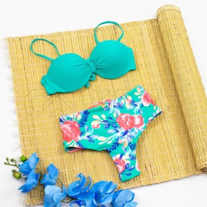 Bikini Sakura Verde Agua