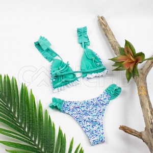 Bikini Vesubio Pompeya Verde