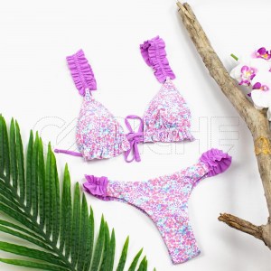 Bikini Vesubio Pompeya Lilás