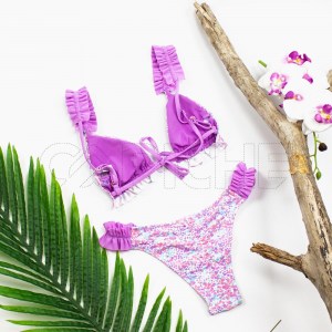 Bikini Vesubio Pompeya Lilás