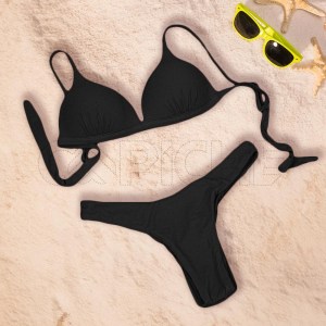 Bikini Push Up  Tracky preto