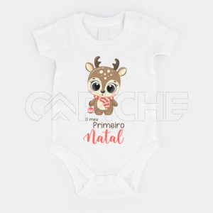 Body para Bebé Meu Primeiro Natal