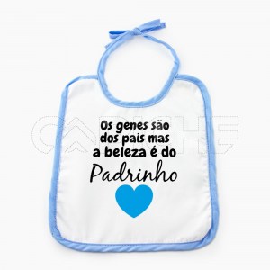 Babete para bebé madrinha