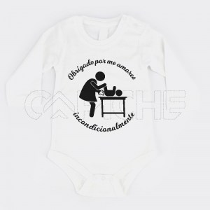 Body para Bebé Obrigada por me amares