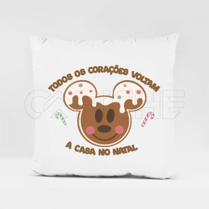 Almofada Corações Natal
