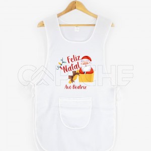 Avental Feliz Natal Personalizável