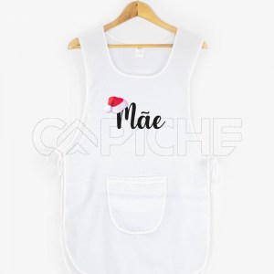 Avental Bata Gorro Pai Natal Personalizável