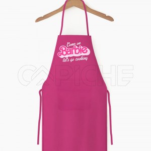 Avental Lets Go Cooking Barbie