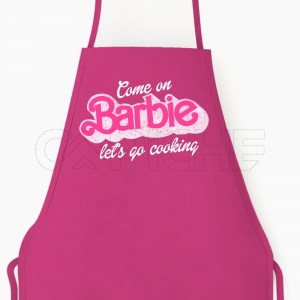 Avental Lets Go Cooking Barbie