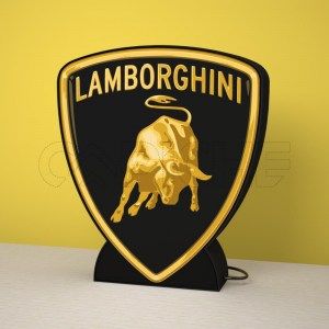 Candeeiros 3D Lamborghini
