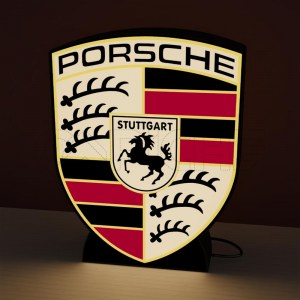 Candeeiros 3D Porsche
