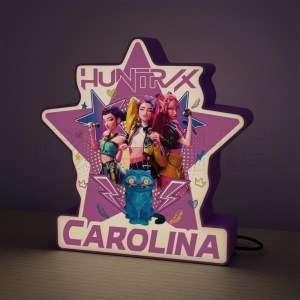 Candeeiro 3D K-Pop Demon Hunters