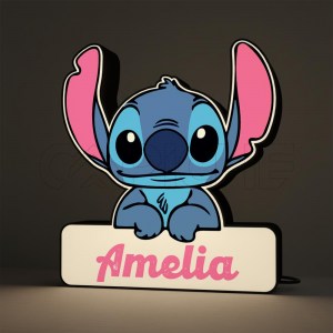 Candeeiro 3D Stitch