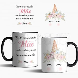 Caneca Mágica Unicórnio Ter-te como 