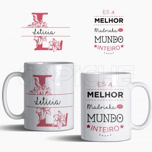 Caneca Melhor  do Mundo com Nome