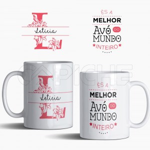 Caneca Mágica Melhor  do Mundo com Nome