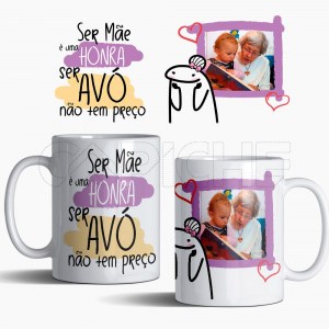 Caneca Dia Avós