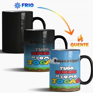 Caneca Super Mário Vida é um jogo