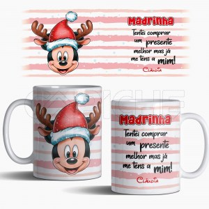 Caneca Melhor Presente Mickey 