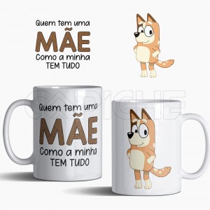 Caneca Mãe Bluey