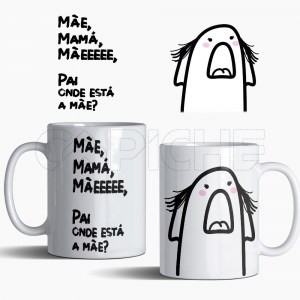 Caneca Onde está a Mãe