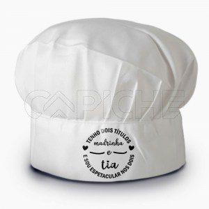 Chapéu de cozinheiro Titulo