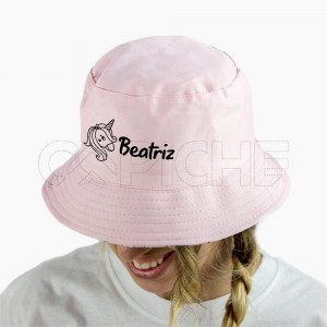 Chapéu Reversível Unicorn Rosa