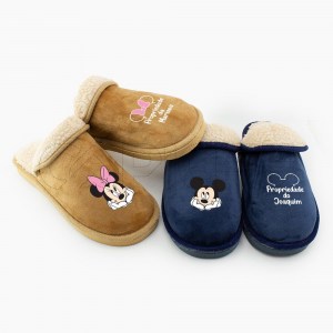 Chinelo Personalizado Mickey Minnie