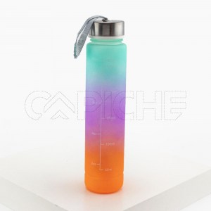 Garrafa água motivadora 300ml color