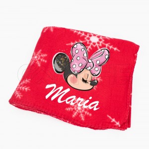 Manta Flocos Minnie