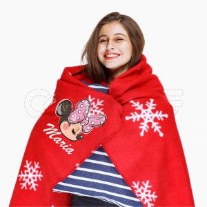 Manta Flocos Minnie