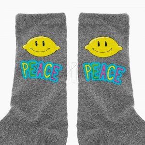 Meias Lemon Peace