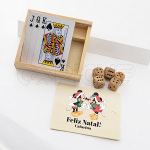 Jogo de Cartas Mickey & Minnie