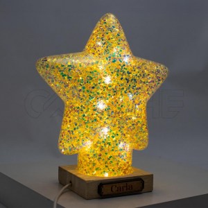 Candeeiro Estrela Personalizável