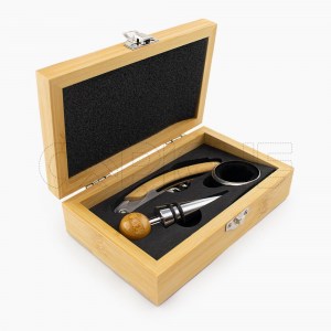 Kit com utensílio de Vinhos