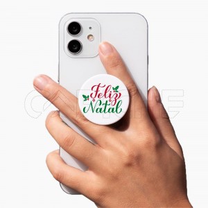 Pop Socket Azevinho Natal