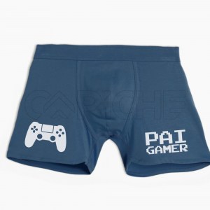 Boxer Homem Pai Gamer