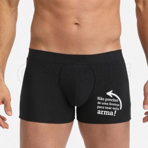 Boxer Homem Não Preciso de Licença