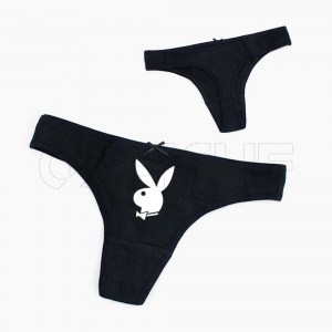 Cueca Tanga Mulher Playboy