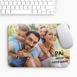 Tapete de Rato Foto Personalizável