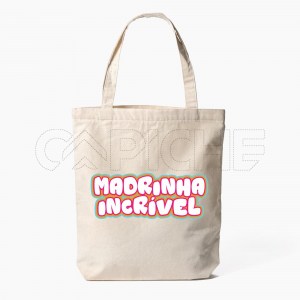 Saco Tote Bag Incrível