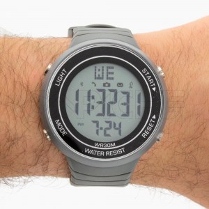 Relógio Digital Sakir Grey