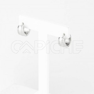 Mini Argolas em aço Plata