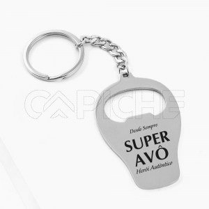 Porta chaves Abre Cápsulas Super 