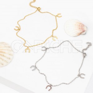 Pulseira em aço para pé Ferradura