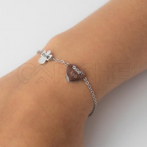 Pulseira em aço Avó