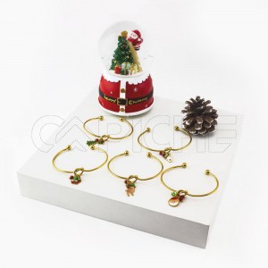 Pulseira em aço Natalina
