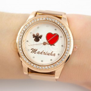 Relógio Madrinha Rose gold