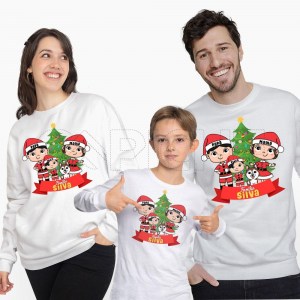 Sweater Família Natal