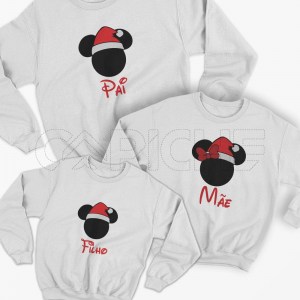 Sweater sem Capuz Criança Minie Mikey Personalizado